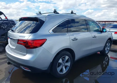 2014 Acura Mdx from USA, damaged, VIN 5FRYD4H23EB019945